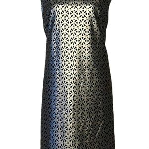 Tahari dress. Metallic. Size 14. Worn once for a couple hours.